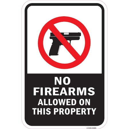 Signmission Safety Sign, 12 in Height, Aluminum, 25085 A-1218-25085